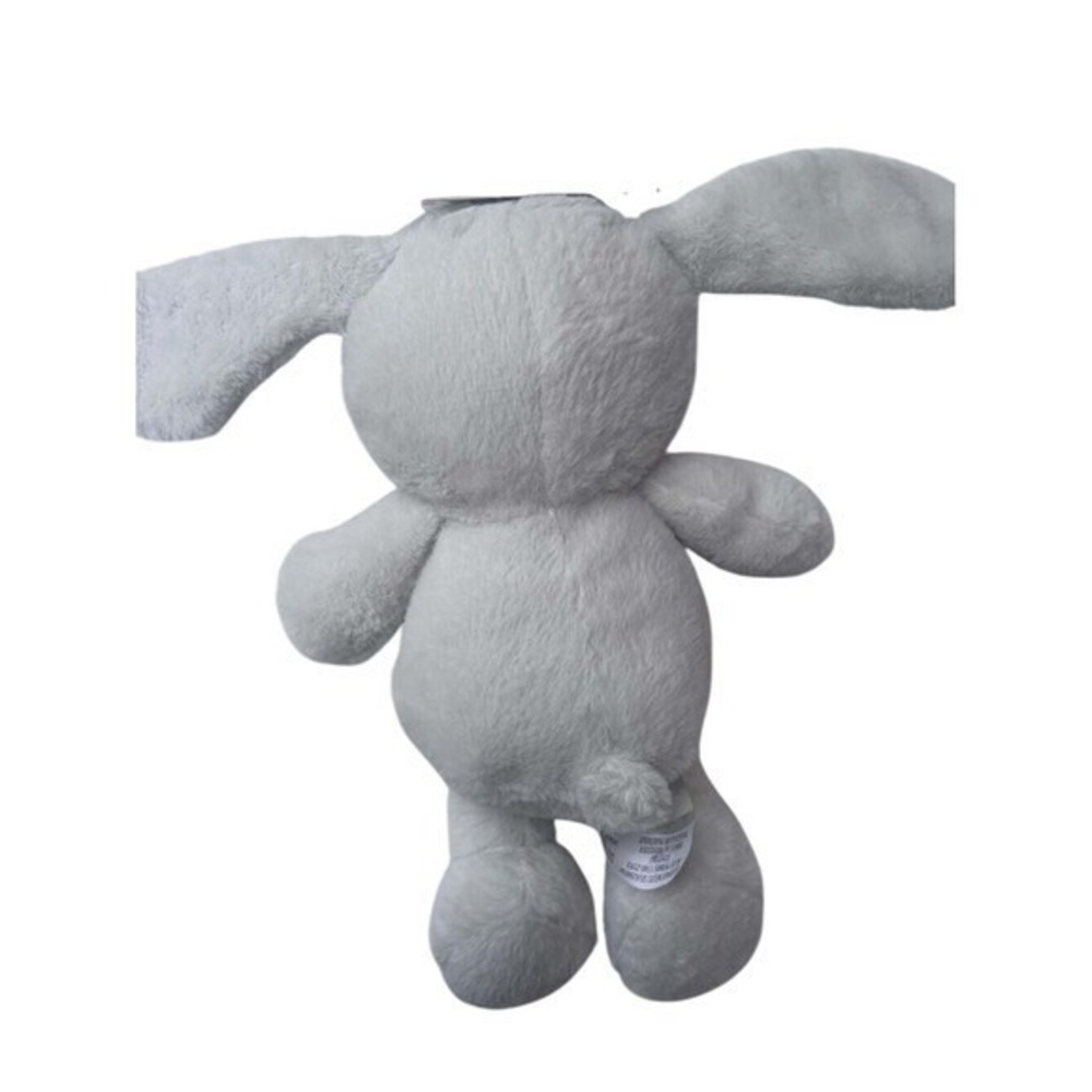 Newborn  Bunny Rabbit Plush Stuffed Animal Rattle & Crinkle Ears BRAND NEW - Picture 7 of 8
